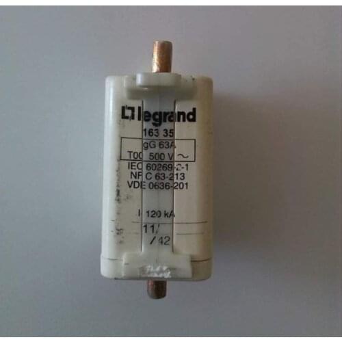 Fuses: legrand T00 63A 500V gG 16335 / T00 80A 500V gG 16340 / T00 50A 100A 500V gG