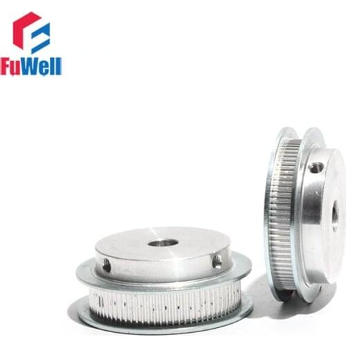 Timing Belt Pulley S2M 54Teeth 5/8/10/15mm Bore S2M-54T 7mm/11mm Belt Width Toothed Pulley Aluminum Alloy Transmission Pulley