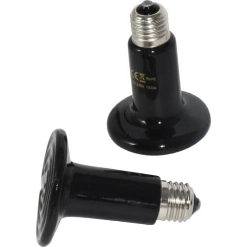 1pcs 25W-200W Heat lamps Pet Heater Snake Tortoises Lizard Hedgehog heating equipment Reptile supplies