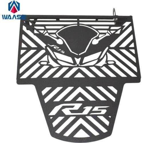 Waase For Yamaha YZF R15 YZF-R15 V3 V3.0 VVA 2017 2018 2019 2020 Radiator Protective Cover Grill Guard Grille Protector