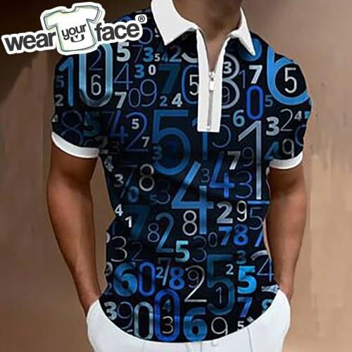 Wearyourface Mens Summer Polos