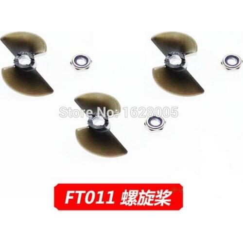 FT011 RC Boat Spare Parts propeller 3pcs Hot