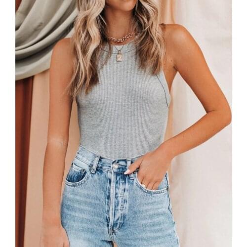 Womens Top Summer Solid Color Camis O-Neck Sleeveless Tanks T-Shirts Womens Clothing 2021 Casual Y2K Ropa Mujer Kawaii Tops