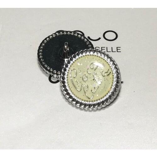 Golden 0il button for cloth skirt shirt DIY accessory 10 pieces a lot