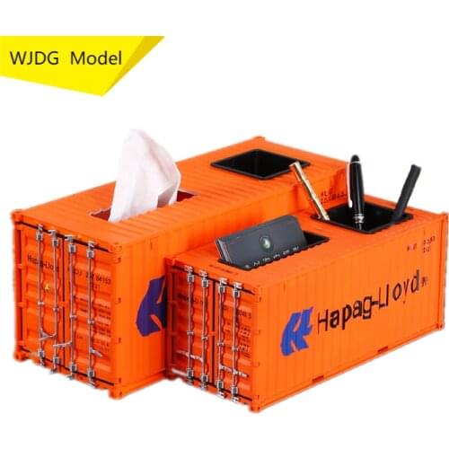 1:20/1:24 pen container, storage box, desk decoration Marine model container, paper box Can be customized