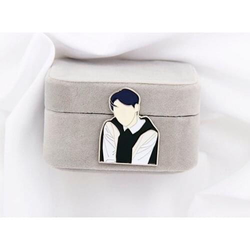 1 Pcs Kpop Bangtan Boys Badge New Album Jimin Pin Brooch Accessories Jewelry For Clothes Backpack Decoration Fans Collection