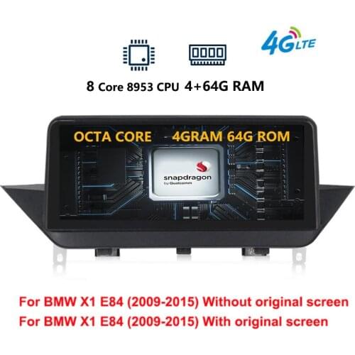 8 Core Android 9.0 System Car Stereo Recorder For BMW X1 E84 09-15 GPS Navi PIP 4+64G RAM WIFI 4G LTE SWC Google IPT Screen