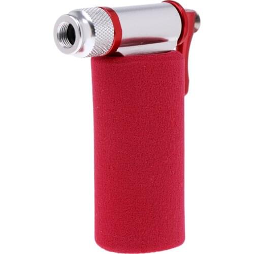 Aluminium CO2 Inflator Pump Valve Cartridges Insulated Sleeve Cover