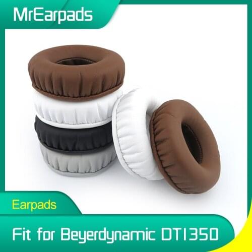 MrEarpads Earpads For Beyerdynamic DT1350 Headphone Headband Replacement Ear Pads Earcushions Parts