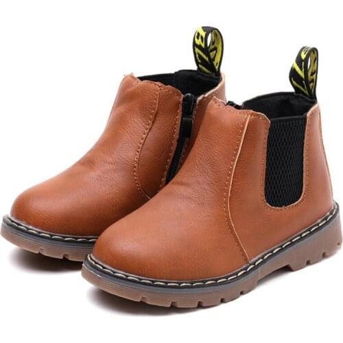 Autumn child shoes casual baby cotton boots kids non-slip keep warm martin snow boots boys girls sneakers baby sport shoes