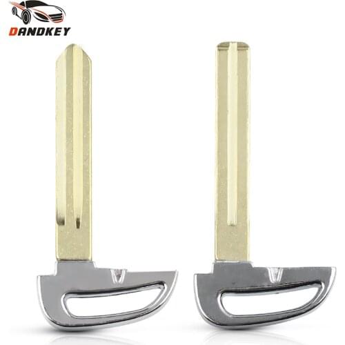 Dandkey For Hyundai I30 IX25 IX35 Elantra Sonata Verna Creta Tucson Smart Emergency Insert Key Uncut Blade Right / TOY48 Blade