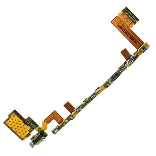 10pcs/lot For Xperia Z5 E6603 Volume Power Button Vibrating Flex Cable