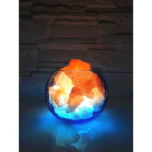Crystal salt table lamp/ table lamps for bedroom /Creative table lamp/Warm night light/ table lamp