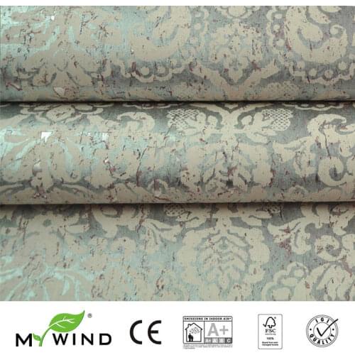 2020 MY WIND Court Style Bohemian Wallpapers Luxury 100% Natural Material Safety Innocuity 3D Wallpaper In Roll Home Decor