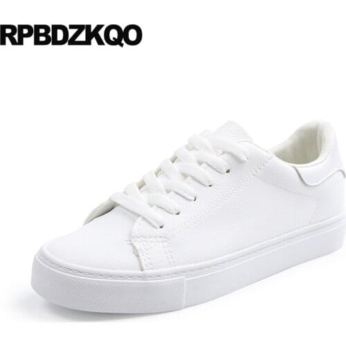 Breathable Sneakers Trainers Lace Up Female Flats Chinese Women Designer White Round Toe Cheap Shoes China Black And Fashion