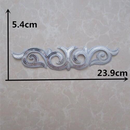 Fashion styleBeautiful hot sell Iron On Embroidery Lace Trims Embroidery DIY clothing Sewing Crafts decoration accessories C5722