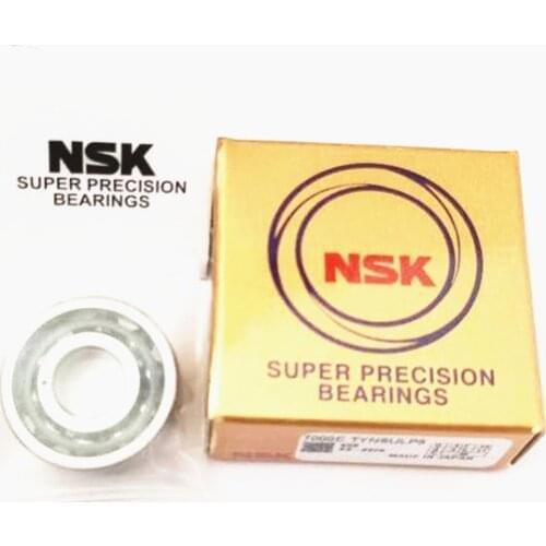 NSK Brand 1 Pair 7207 7207C-2RZ-P4-DT DB DF 35x72x17 Sealed Angular Contact Bearings Speed Spindle Bearings CNC ABEC 7