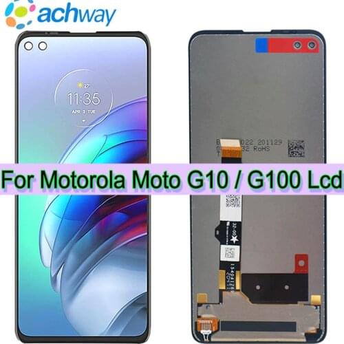 ORIGINAL For Motorola Moto G100 lcd Display Touch Screen Digitizer Assembly Replace For Motorola Moto G10 LCD XT2127-2 Display