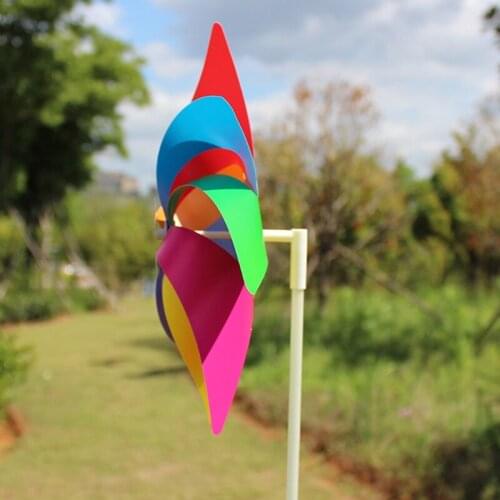 Garden Yard Party Camping Windmill Wind Spinner Ornament Decoration Kids Toy New