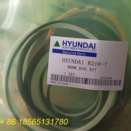 SKF NOK R210-7 Boom Seal Kit Hyundai Excavator Hydraulic Cylinder Oil Seal Repair Kit with Good Quality