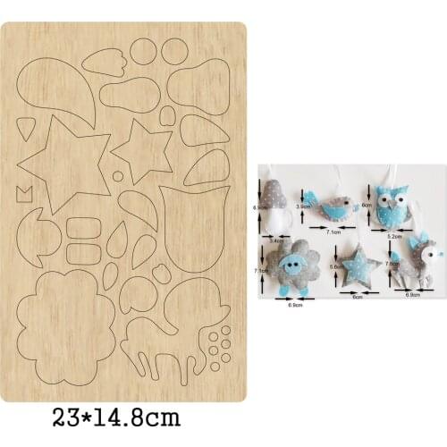 Owl Deer bird Sunflower cutting dies 2020 new die cut &wooden dies Suitable for common die cutting machines