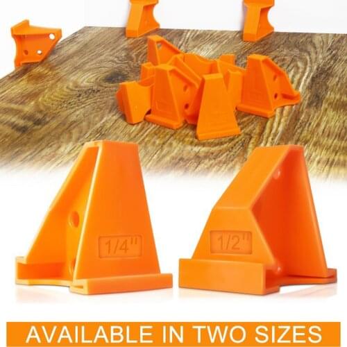 20pcs/pack Double Head Home For Vinyl Wood Triangle Shape Universal Floor Gasket Laminate Wood Flooring Tools Flooring Spacers