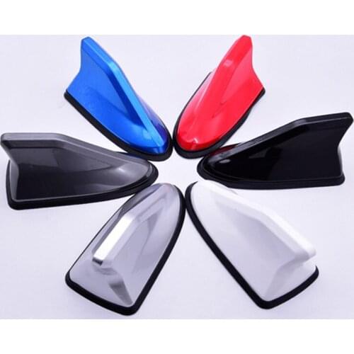 10x Universal FM Signal Amplifier Car Radio Shark Aerials Fin Antenna Car Roof Aerials Accessories