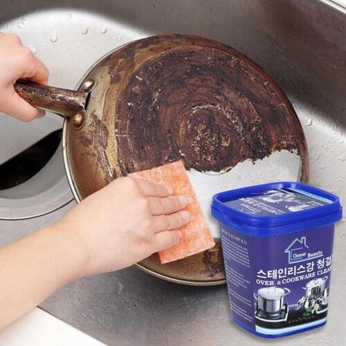 Magical Stainless Steel Cookware Kitchen Cleaner Strong Detergent Cream TUE88