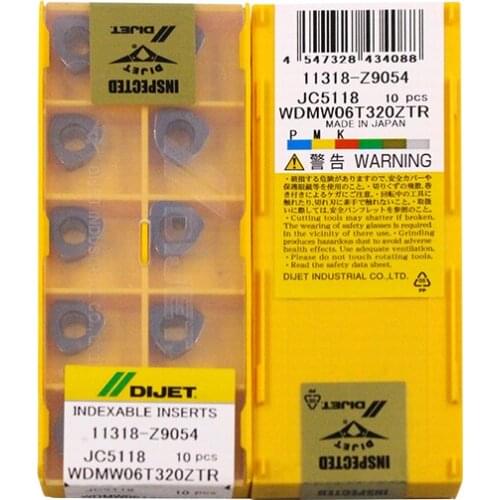 WDMW06T320ZTR JC8118 100% DIJET Original carbide insert with the best quality 10pcs/lot free shipping