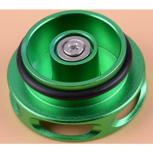 Green Aluminum Alloy Diesel Fuel Cap Fit For Dodge Ram 1500 2500 3500 2013 2014 2015 2016 2017 2018