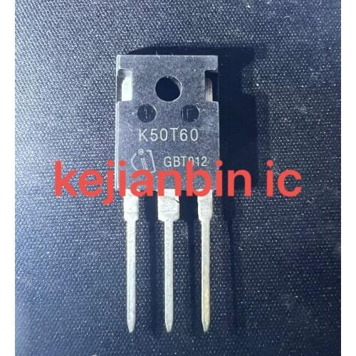 10pcs/lot K50T60 IKW50N60T IGBT TO-247 NEW Original free shipping