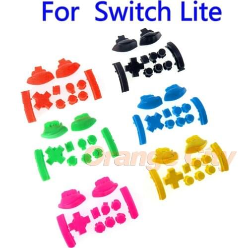 10sets Full Set Key For Switch lite ABXY Button D Pad L R ZL ZR Trigger Button for Nintend Switch Lite Controller