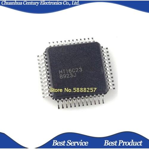 2 pcs/lot HT16C23 LQFP48 Original and New In Stock
