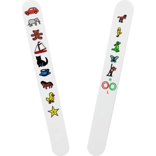 2Pcs Fixation Stick with Red/Green Anti-Suppression Check Vision Tester