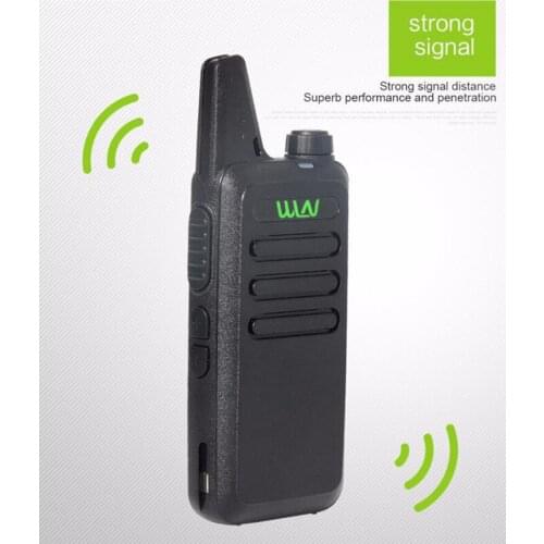 2022 Best Thin UHF 400-470Mhz Wireless Walkie Talkie WLN Kd-C1 With 5W Ham Radio Station Mini Mobile Two Way Radio Transceiver