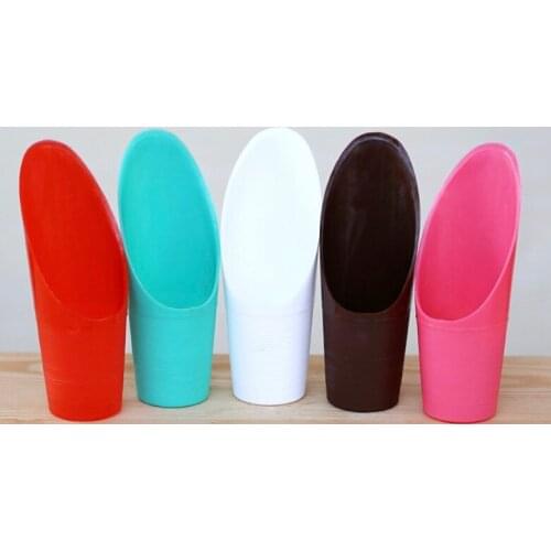 5pc.Fleshy shovel soil cup Plastic tube shovel Micro landscape Multi-purpose soil shovel cup Shovel tube