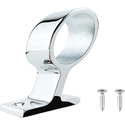 60 Degree Middle Stanchion Seat Marine Hand Rail Fitting 1" for Sailboat Yacht