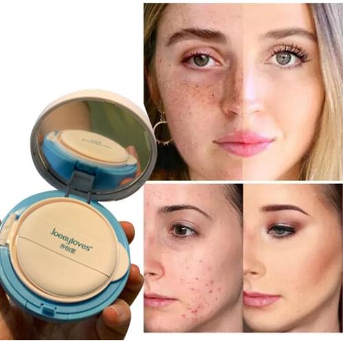 Cushion BB Cream Concealer Oil Control Waterproof Long-Lasting Moisturizing Brighten Skin Nutritious Natural Plant Makeup 1Pcs