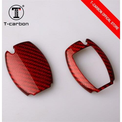 Carbon Fiber Remote Control Car Keychain Key Cover Case For Lexus CT ES GS ISC ISll ISlll LS LX NX RC 4 Button Keycover
