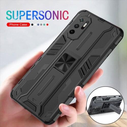 For Xiaomi Poco M3 Pro Case Car Magnetic Holder Armor Cover Mi PocoM3 Pocophone M 3 M3Pro Camera Shockproof Frame Bracket Coque