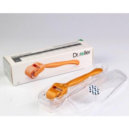 Derma Roller 192 Needles Drs Dermaroller Titanium Alloy MTS DR.ROLLER for Skin Care Hair Growth Beard Serum Ance Removal