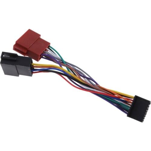 For Pioneer 2015- 16 Pin To ISO Lead Wiring Loom Power Adaptor Wire Radio