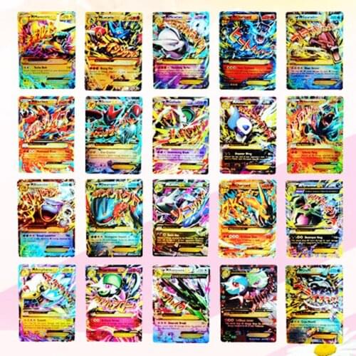 Pokemon 25pcs flash card Blastoise Manectric Rayquaza Lucario Unique Collection Cards Childrens Toys Holiday Gifts