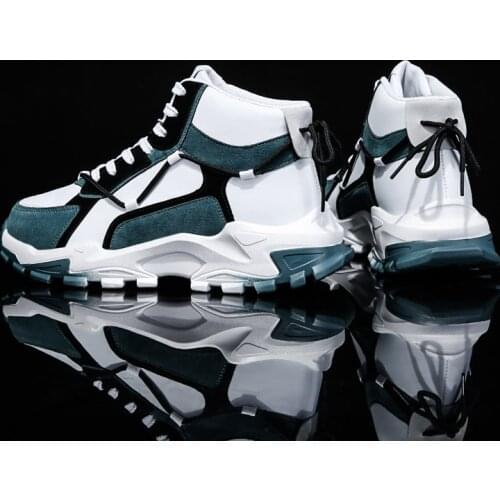 Autumn and winter high top plus velvet cotton shoes casual old shoes couple shoes sports mens shoes comfortable sports shoes