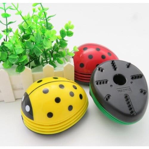 Table Dust Cleaning Ladybug Vacuum Anti-Scratch Multifunctional Portable Desktop Coffee Table Vacuum Cleaner for Home