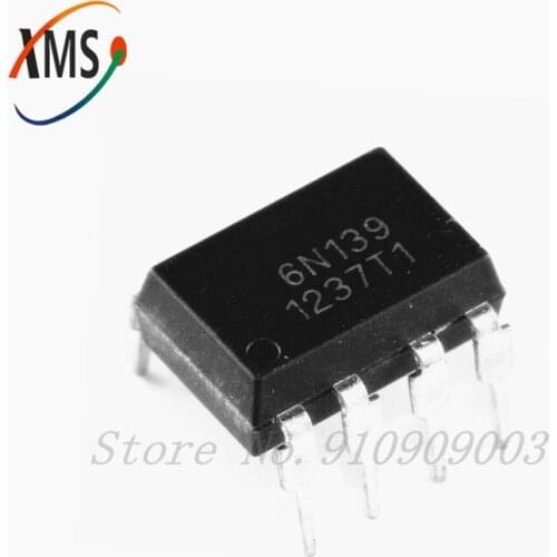 10pcs 6N139 EL6N139 A6N139 HCPL-6N139 DIP SOP8 DIP-8 SMD-8