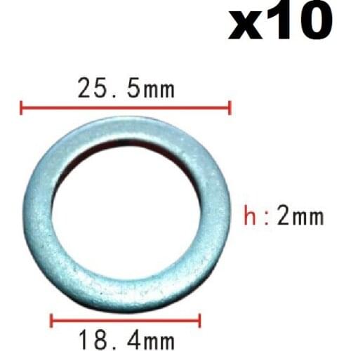 10x Gear box screw pad For Honda Nylon Retainer Clip B134