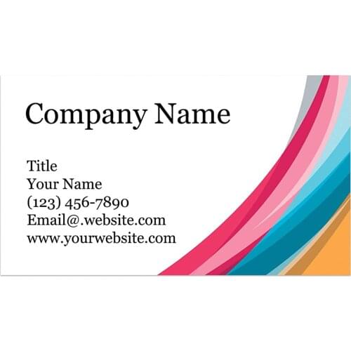 200Pcs Custom Printed Business Cards - Thick Sturdy Stock 300GSM Paper Card VIP Cards Free Shipping