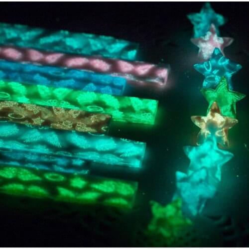 210pcs/lot Luminous Star Origami Set Stars Strips DIY Handmade Stacked Lucky Stars Origami