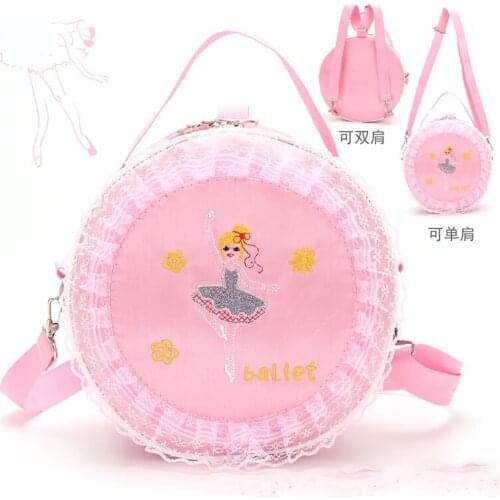 Ballet Bag Dance Bags For Girls Three Colors Three Back Method High Quality The Large Capacity Of The Girls Children Backpack
